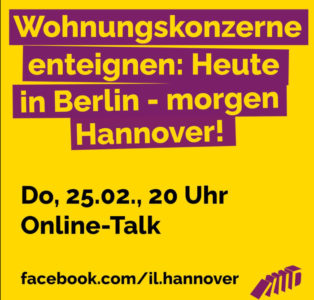Wohnungskonzerne enteignen: Heute in Berlin – morgen Hannover!?