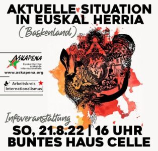 Aktuelle Situation in Euskal Herria (Baskenland)