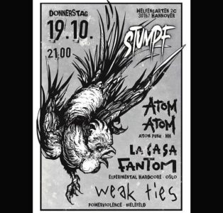 Atom Atom / La Casa Fantom / Weak Ties