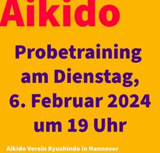 Aikido Probetraining