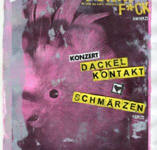 Lesung: Punk As Fuck + Konzert: Schmärzen / Dackelkontakt