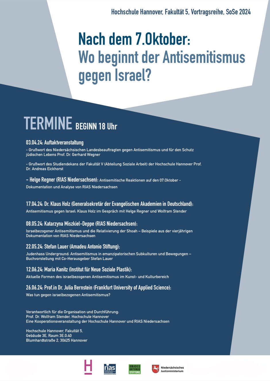 Wo beginnt der Antisemitismus gegen Israel? – Auftaktveranstaltung