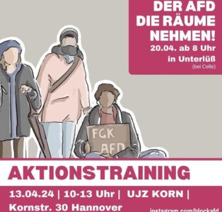 Aktionstraining: Der AfD die Räume nehmen