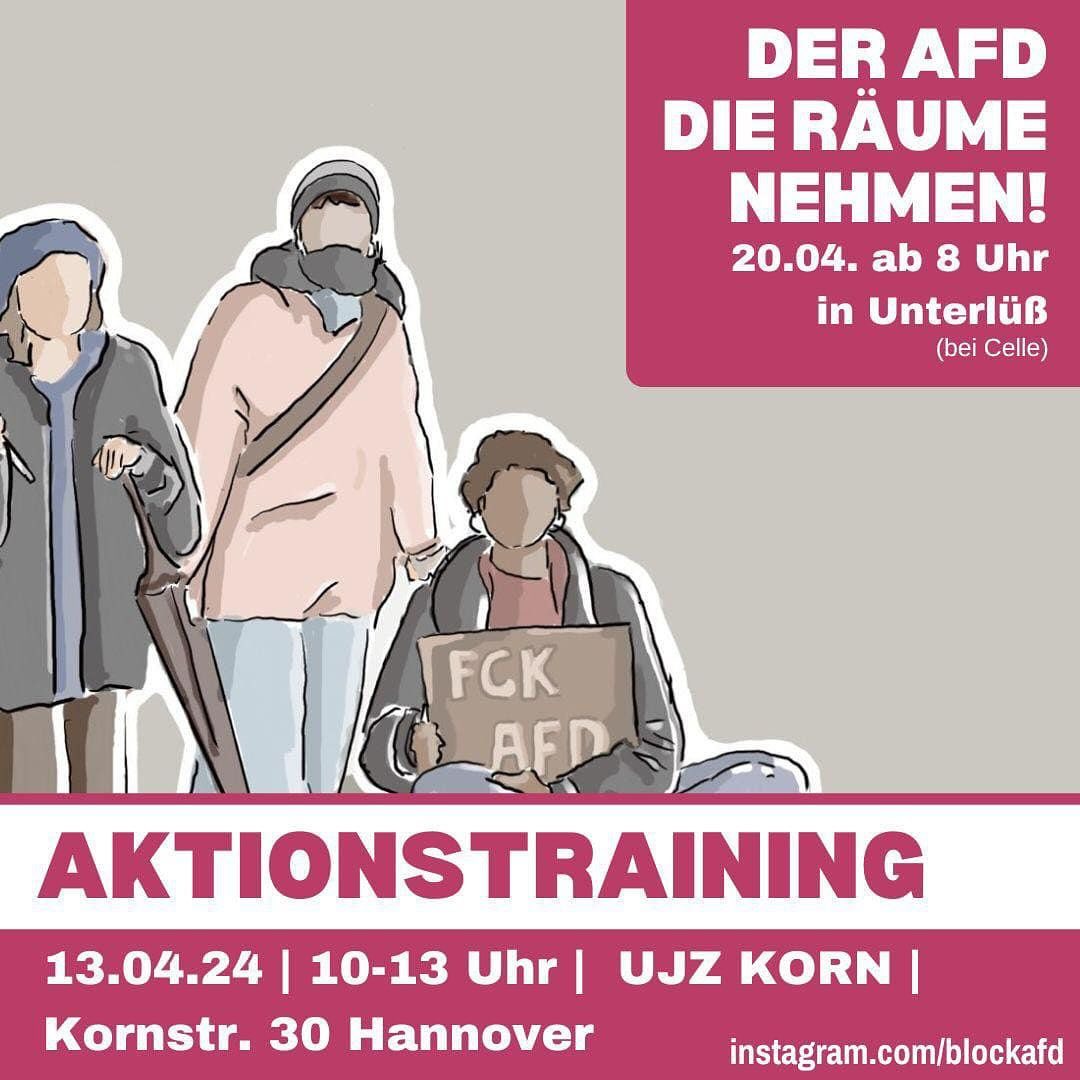 Aktionstraining: Der AfD die Räume nehmen