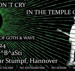 Boys don’t cry in the Temple of Love