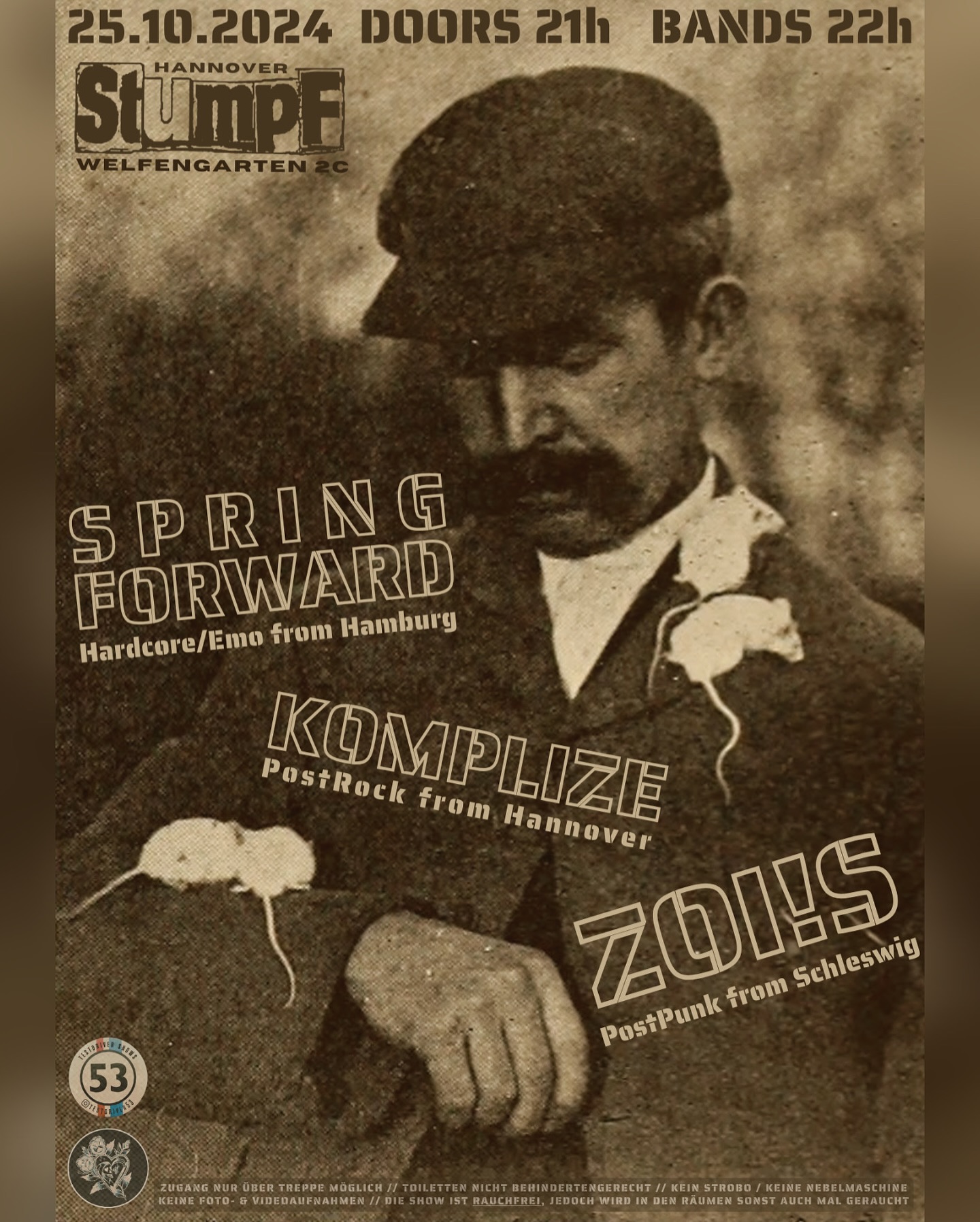 Spring Forward + Komplize + Zoi!s