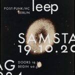 Konzert mit Tulips und Leep // dark-pop wave punk