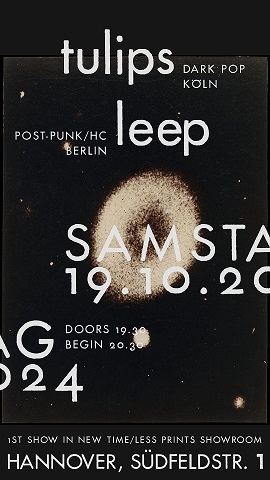 Konzert mit Tulips und Leep // dark-pop wave punk