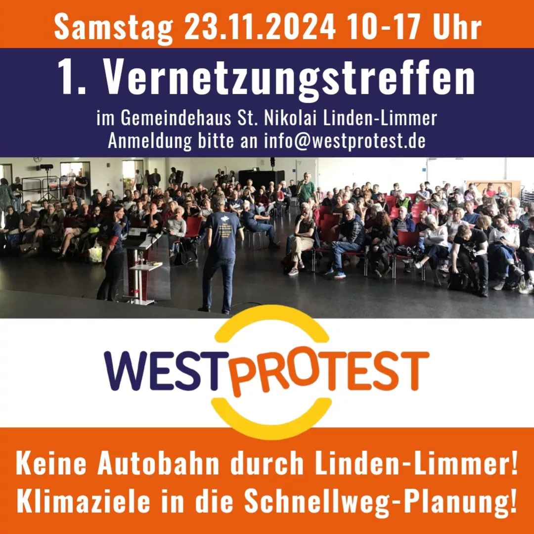 Westprotest - 1. Vernetzungstreffen