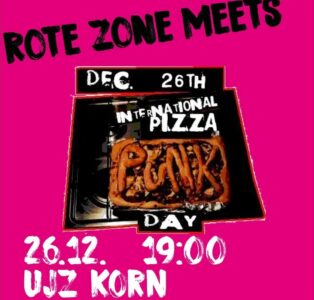 Rote Zone meets Pizza Punk Day