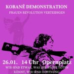 Demonstration: Damals wie Heute: Solidarität mit Rojava - Für ein demokratisches Syrien