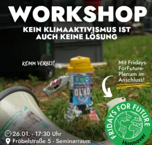 Kein Klimaaktivismus ist auch keine Lösung!