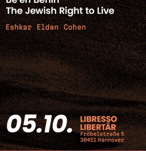 Be’eri Berlin – The Jewish Right to Live