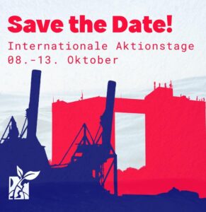 Disrupt. Internationale Aktionstage 08.-13. Oktober 2025 in und um Bremen