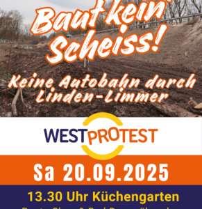 Baut kein‘ Scheiss! – PoetrySlam & Fahraddemo