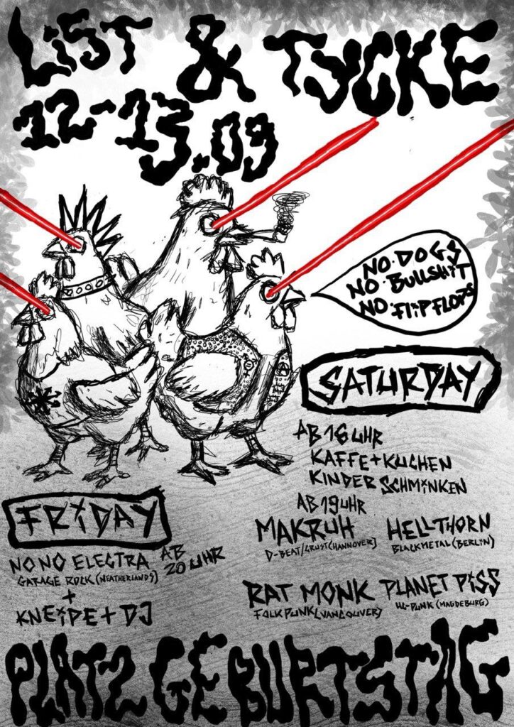 Wagenplatz Sommerfest list&tücke