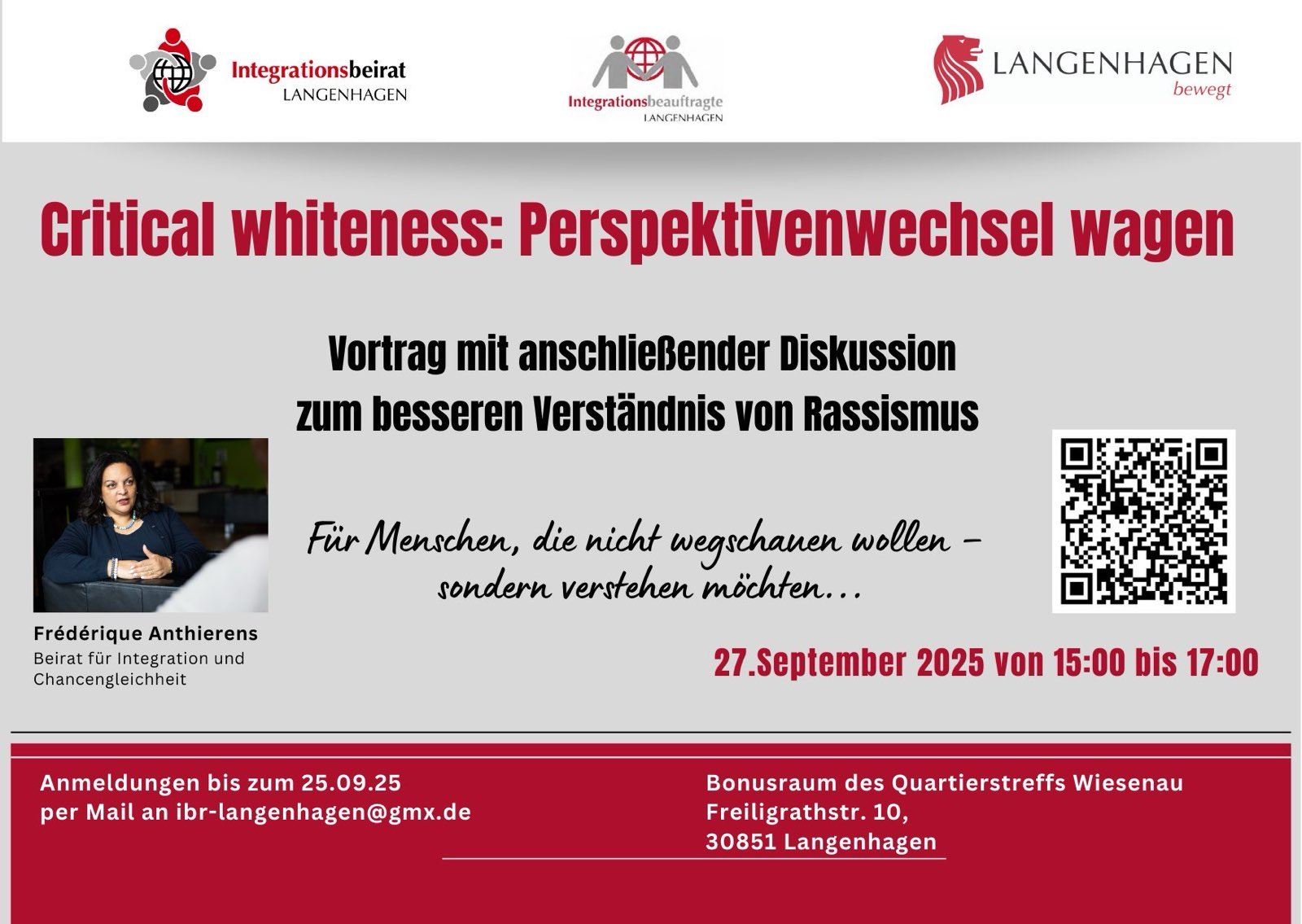 Weiß, Unbewusst, Mittendrin: Critical Whiteness – Perspektivwechsel wagen