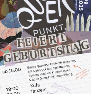 5 Jahre QueerPunkt – Jubiläumsparty