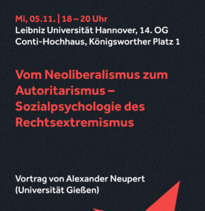 Vom Neoliberalismus zum Autoritarismus – Sozialpsychologie des Rechtsextremismus