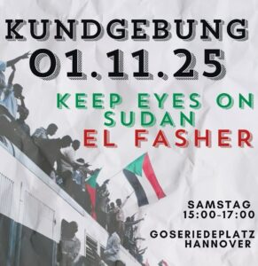 Keep Eyes On Sudan: El Fasher