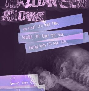 Halloween Show: Vin Violet + Tvashtar + Parting Gyfts