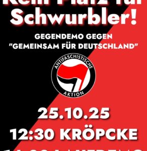 Kein Platz für Schwurbler!