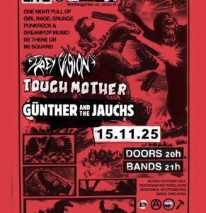 Toxins + Tough Mother + Günther and the Jauchs