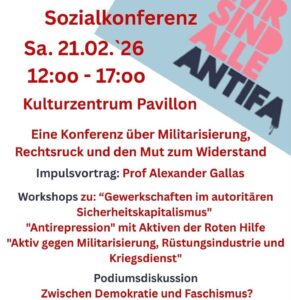 Antifaschistische Sozialkonferenz 2026