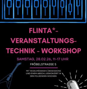 FLINTA*-Veranstaltungstechnik-Workshop