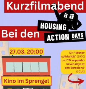 Filmabend zum ‚Housing Action Day‘