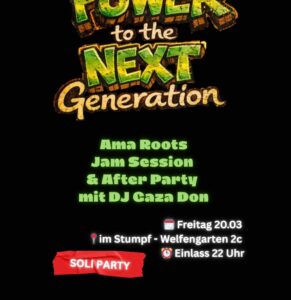 Soliparty – Give the Power to the Next Generation