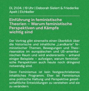 Einführung in feministische Theorien – Warum feministische Perspektiven und Kämpfe wichtig sind