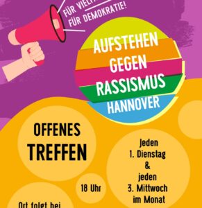 Offenes Treffen von Aufstehen gegen Rassismus