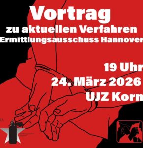 Vortrag zu aktuellen Verfahren und Gefangenen
