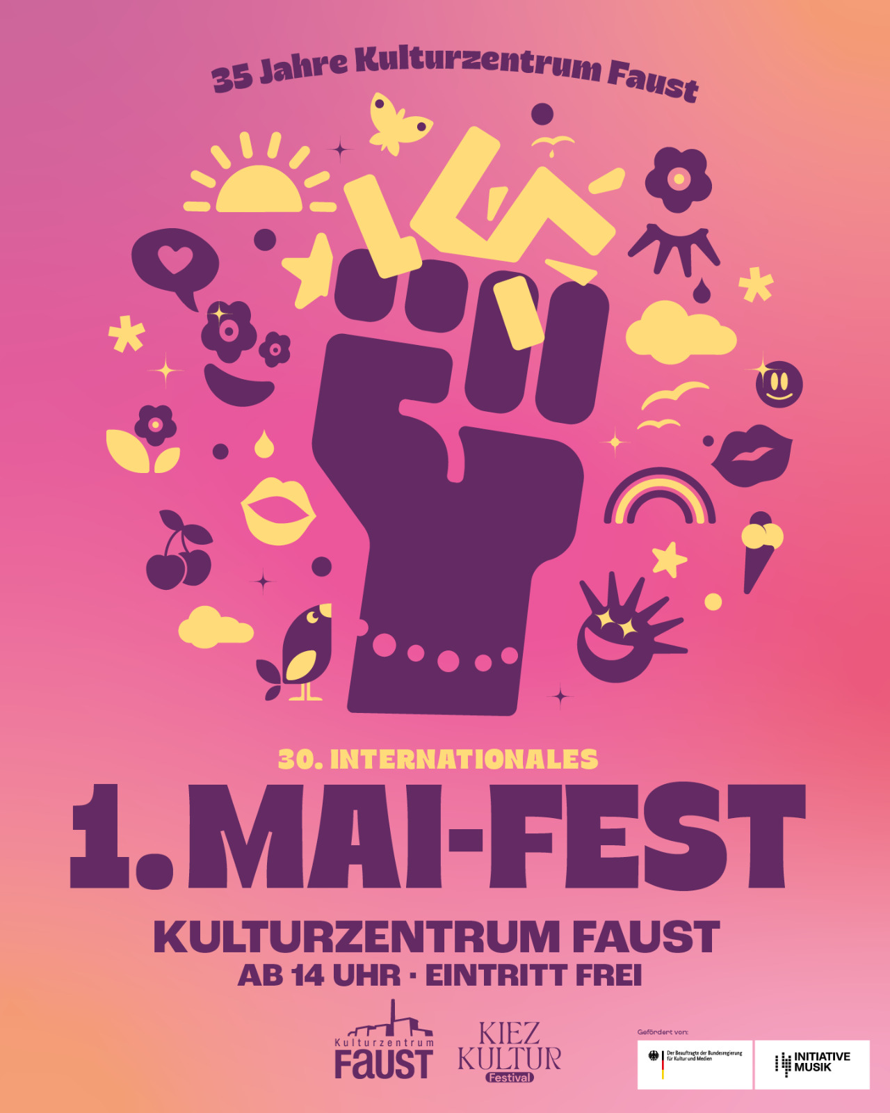 1. Mai-Fest auf der Fuastwiese