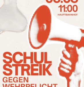 Schulstreik gegen Wehrpflicht
