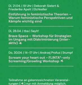 Brave Space – Workshop für Strategien im Umgang mit Diskriminierung (interaktiv)