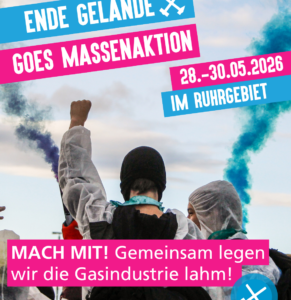 Klimacamp im Ruhrgebiet gegen Gasausbau und Rüstungsindustrie