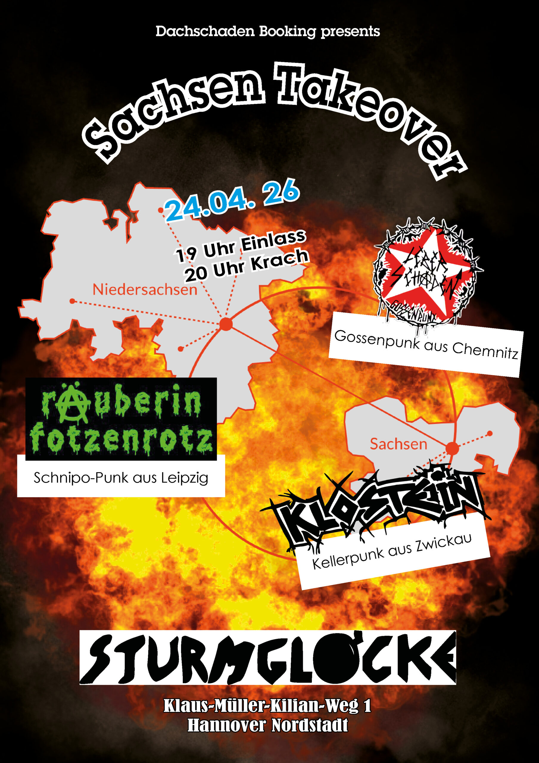 Sachsen Takeover Konzert