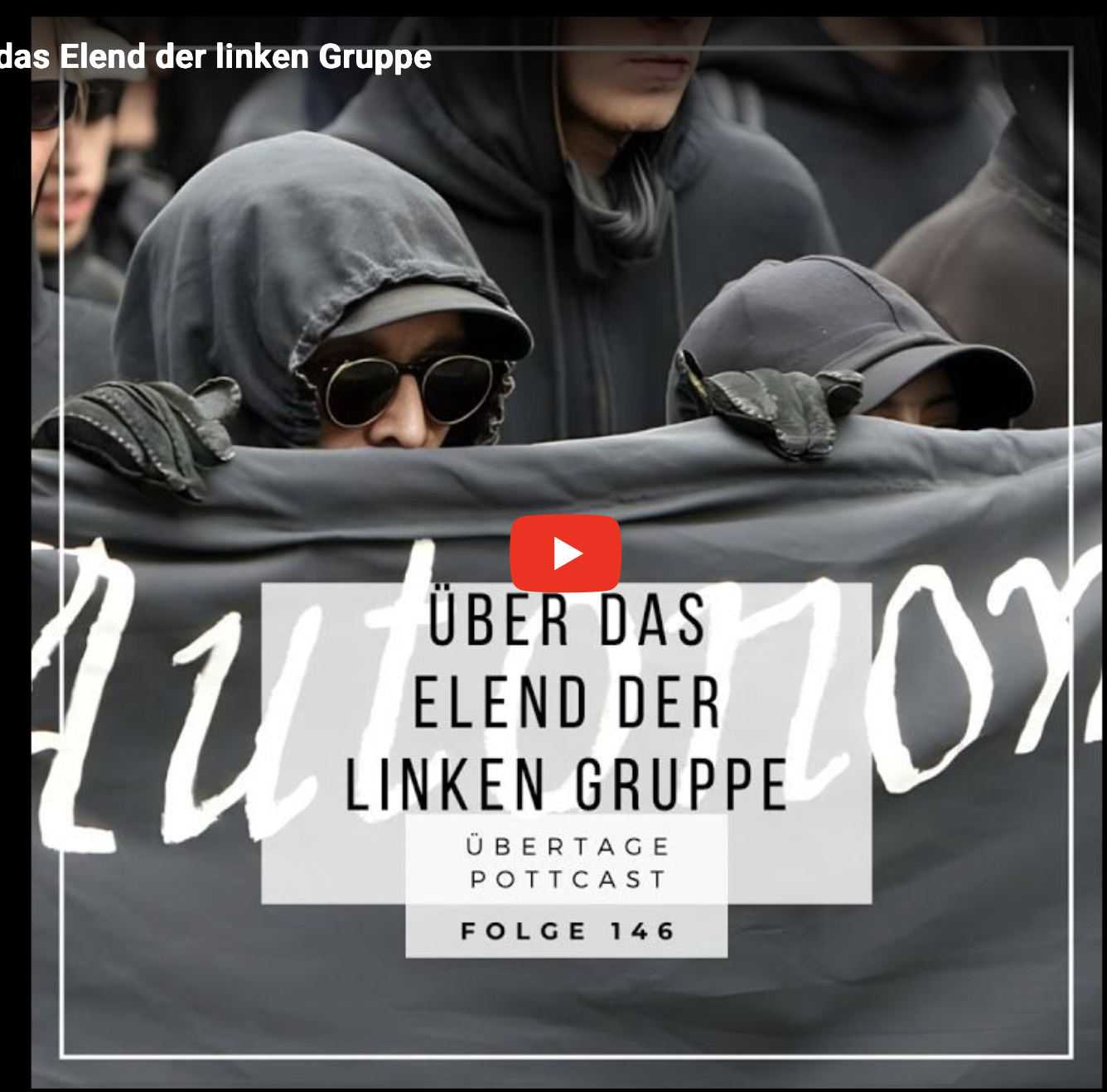 Diskussion über die Übertage Folge »Über das Elend linken Gruppen«