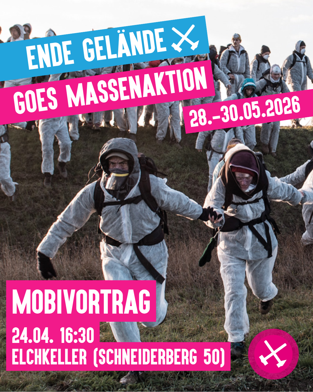 Info-Vortrag zum Klimacamp und Endegelände Massenaktion 28.-30.05.