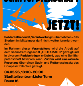 Schiffspatenschaft JETZT – Reportage über das CompassCollective