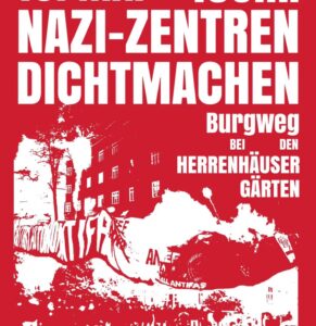 Nazi-Zentren Dichtmachen – Burschenschaften entgegentreten – Antifa in die Offensive