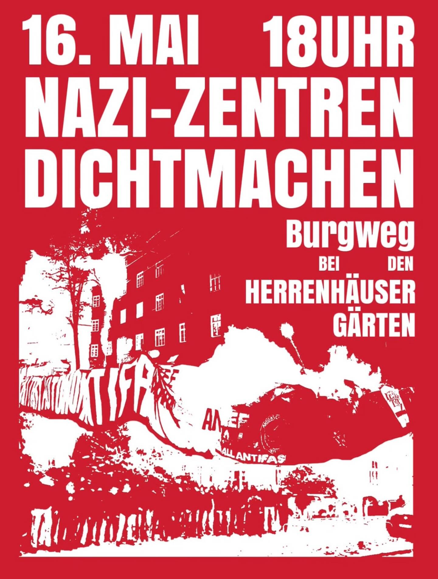 Nazi-Zentren Dichtmachen - Burschenschaften entgegentreten - Antifa in die Offensive