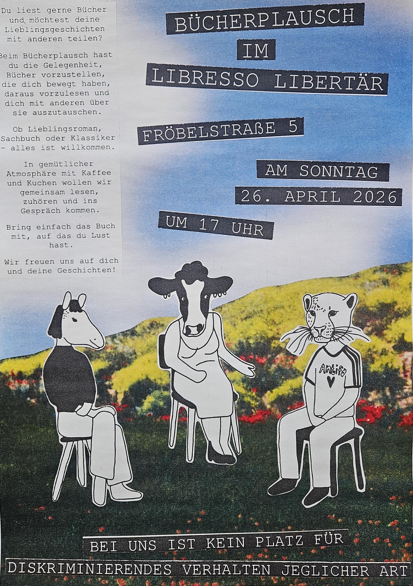 Bücherplausch im Libresso Libertär