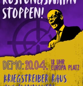Rüstungswahn stoppen!