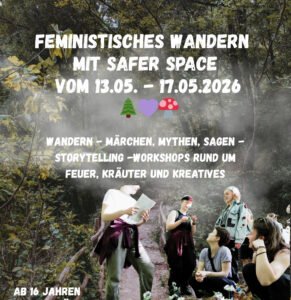 Feministisches Wandern mit Safer Space