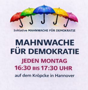 Mahnwache für Demokratie