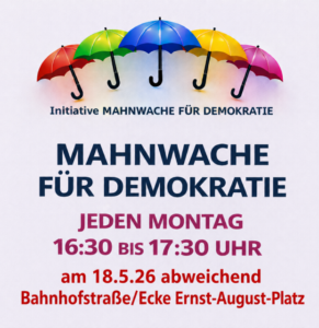 Mahnwache für Demokratie