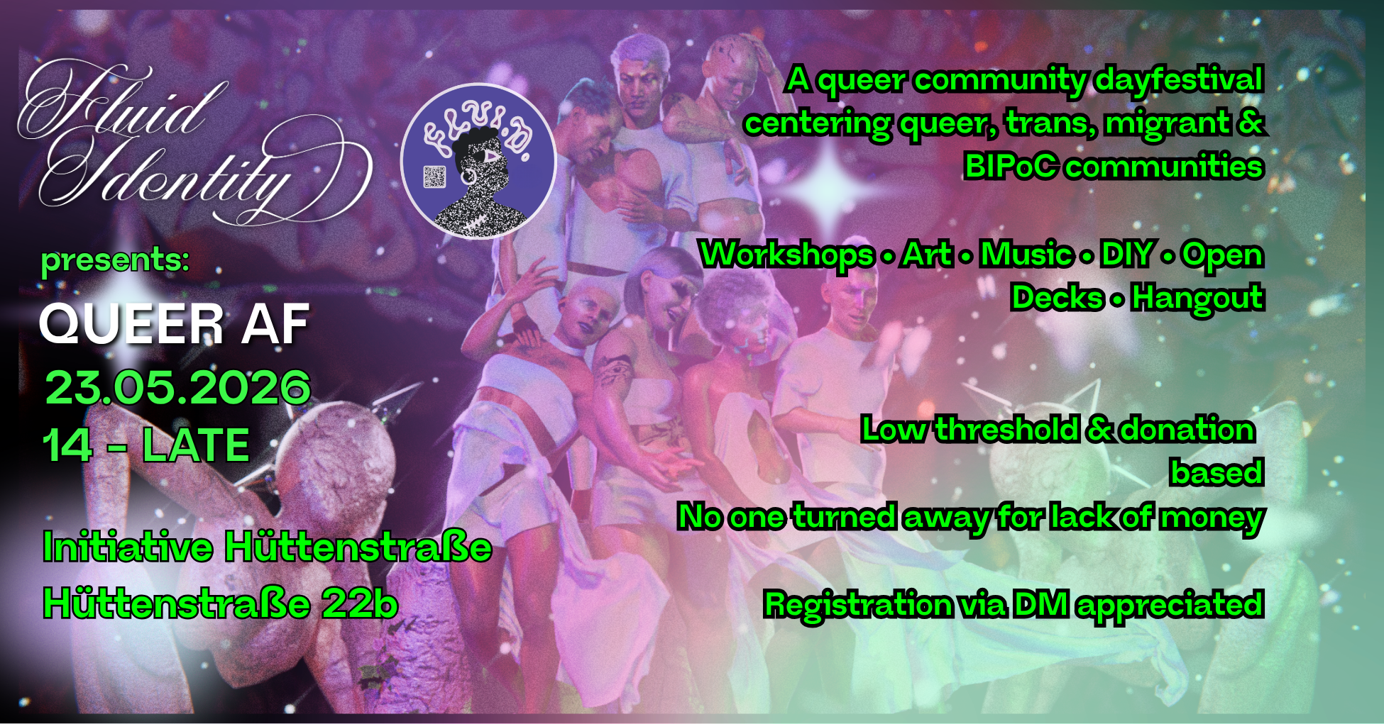 QUEER AF – Queer Community Dayfestival